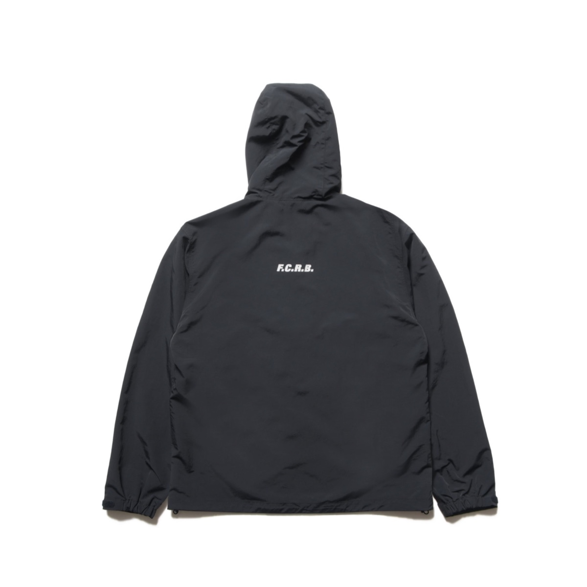 Bristol NYLON HOODED JACKET ブラック　黒 F.C.Real Bristol / NYLON HOODED BLOUSON (Black)